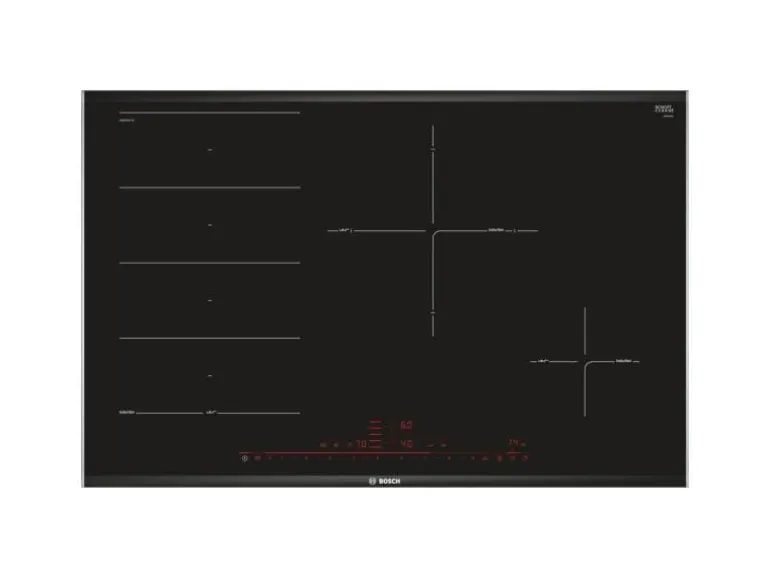 Bosch Induktionskochfeld PXE875DC1E Facetten-Design