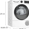 Bosch Wäschetrockner Serie 6 WQG2450JCH Rechts