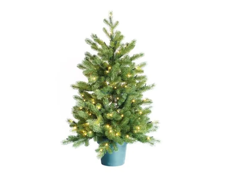 Botanic-Haus Weihnachtsbaum De Luxe 144 LEDs Easy Shape 90 cm