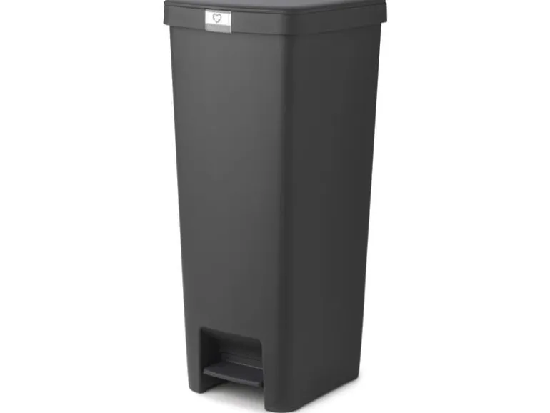 Brabantia Abfalleimer StepUp 40 l, Dunkelgrau