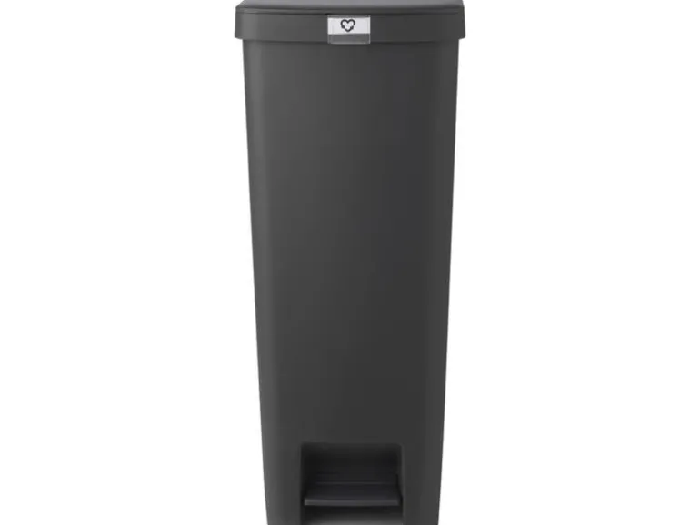 Brabantia Abfalleimer StepUp 40 l, Dunkelgrau