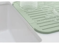 Brabantia Abtropfmatte Sink side Hellgrün