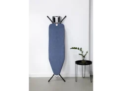 Brabantia Bügeltisch mit Dampfbügeleisenablage Blue Denim