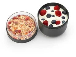 Brabantia Yoghurtbehälter Make & Take 500 ml, Dunkelgrau