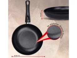 BRATmaxx Bratpfanne BRATmaxx Karbonstahl 24 cm