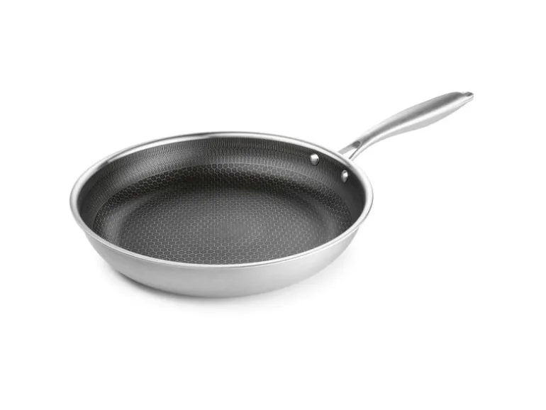 BRATmaxx Bratpfanne Silber 24 cm