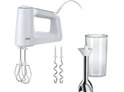 Braun Handmixer MultiMix 3 HM3107WH Weiss