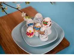 Brauns Heitmann Banderole Sound Eggs Mehrfarbig, 12 Stück