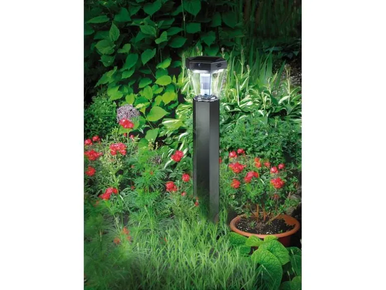 Brennenstuhl Sockelleuchte SOLAR silber