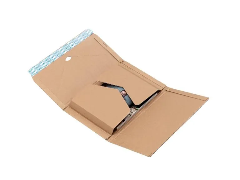 Brieger Versandkarton Höhenvariabel 33 x 27 x 0 - 8 cm