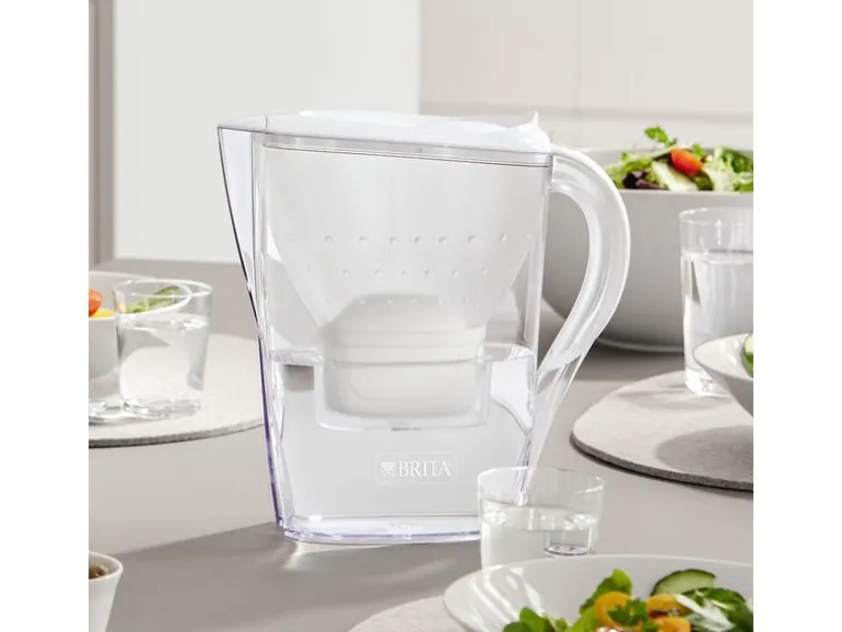 BRITA Wasserfilter Marella weiss inkl. 3x Maxtra Pro