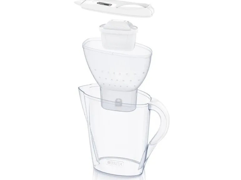 BRITA Wasserfilter Marella weiss inkl. 3x Maxtra Pro
