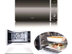 Caso Mikrowelle MCG 25 Ceramic Chef Schwarz