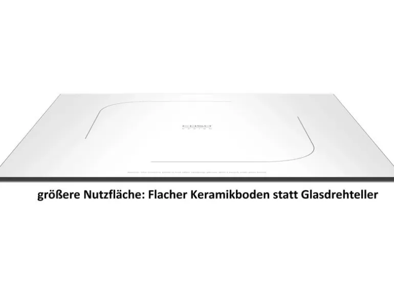 Caso Mikrowelle MCG 25 Ceramic Chef Schwarz