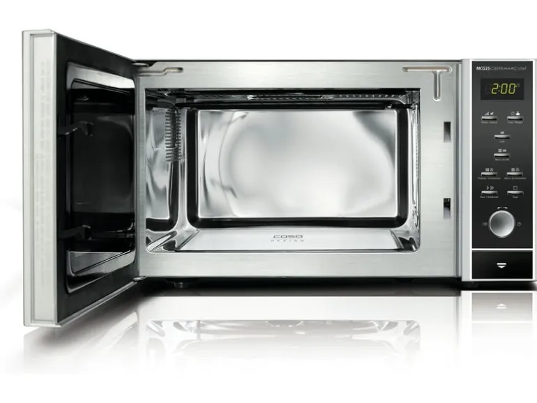 Caso Mikrowelle MCG 25 Ceramic Chef Schwarz