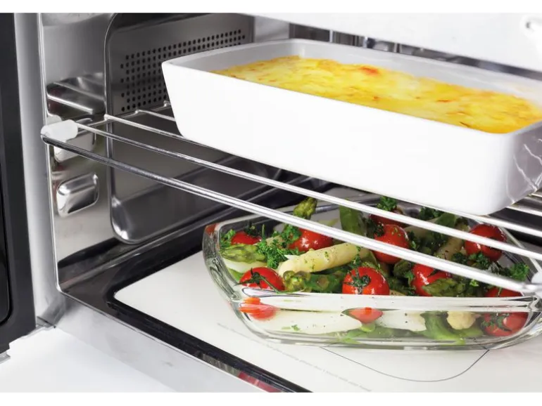 Caso Mikrowelle MG25 Ceramic Menu Schwarz