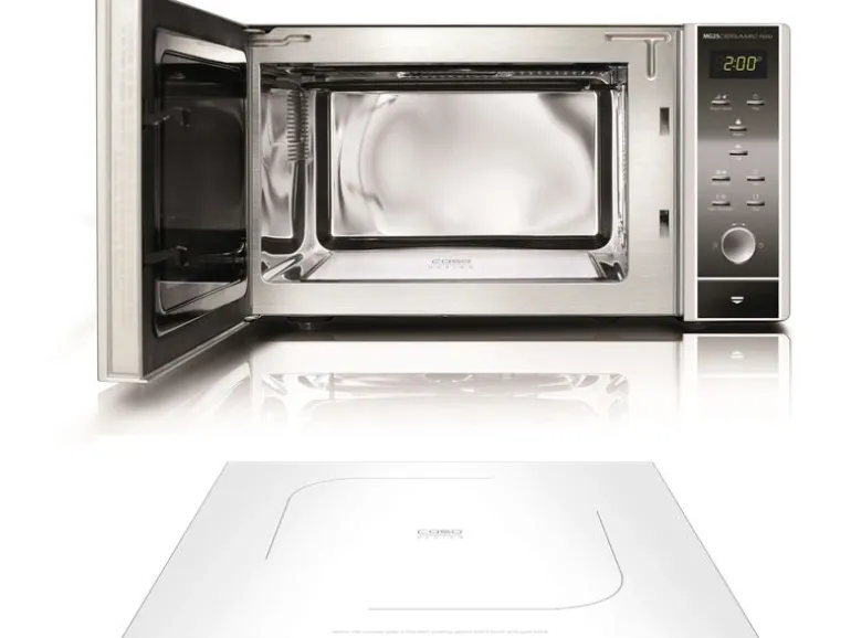 Caso Mikrowelle MG25 Ceramic Menu Schwarz