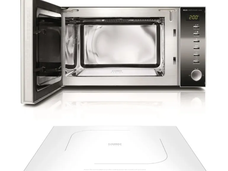 Caso Mikrowelle MG20 Ceramic Menu Schwarz