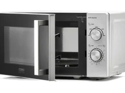 Caso Mikrowelle M20 Gourmet Schwarz/Silber