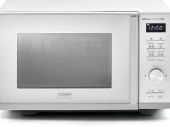 Caso Mikrowelle mit Grill HCMG 25 Ceramic Chef Silber