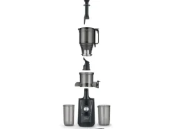 Caso Slow Juicer Juice Fit Schwarz matt