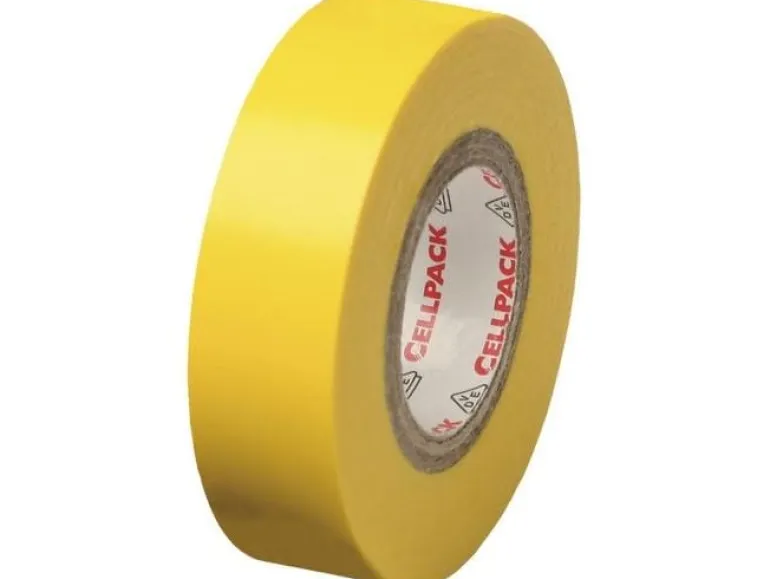 Cellpack AG Isolierband 10 m x 15 mm, Gelb