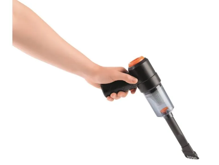 CLEANmaxx Akku-Handsauger Orange/Schwarz