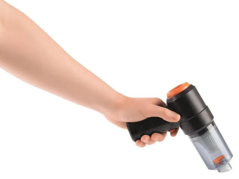 CLEANmaxx Akku-Handsauger Orange/Schwarz