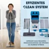 CLEANmaxx Komfort-Mopp 7 l, Grau / Blau