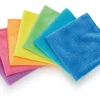 CLEANmaxx Mikrofaser-Reinigungstuch 35 x 35 cm, 10 Stück, Mehrfarbig