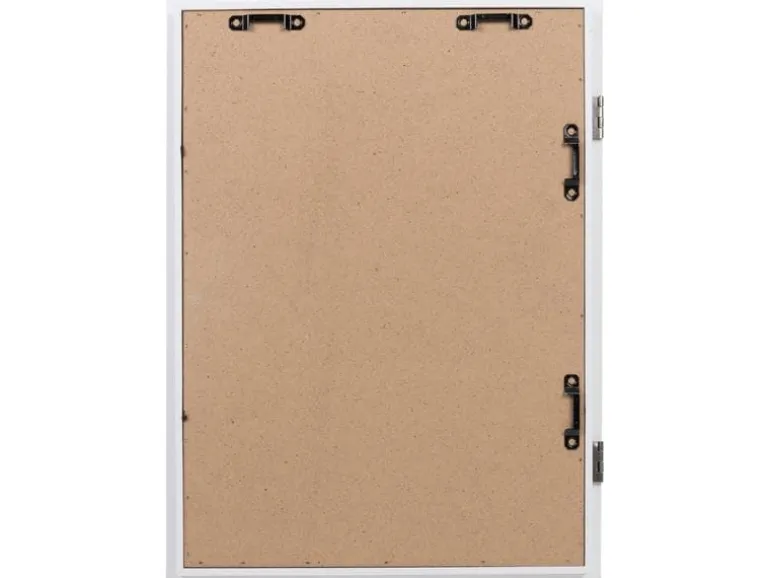 COCON Bilderrahmen für Kinderzeichnungen 34 x 25 x 4 cm, Weiss