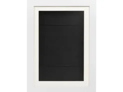 COCON Bilderrahmen für Kinderzeichnungen 34 x 25 x 4 cm, Weiss