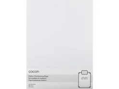 COCON Fixmolton 160 x 200 cm, Weiss