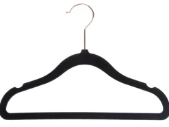 COCON Kinderkleiderbügel 10 Stück, Schwarz