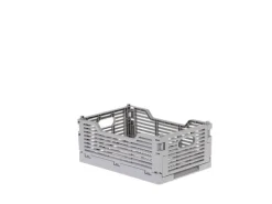 COCON Klappbox 22 x 15 x 9 cm 2 Stück, Grau