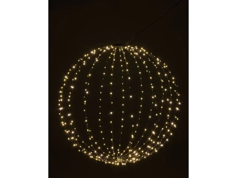 COCON LED-Kugel 3D, Draht, Ø 60 cm