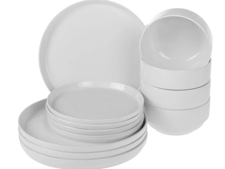COCON Speise-Service Bianco 12-teilig, Weiss