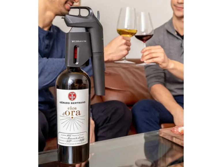 Coravin Weinausgiesser Timeless Three + 1 Stück, Schwarz