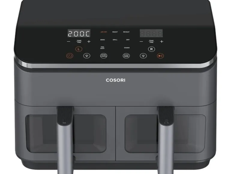 Cosori Heissluft-Fritteuse Dual Basket 8.5 l