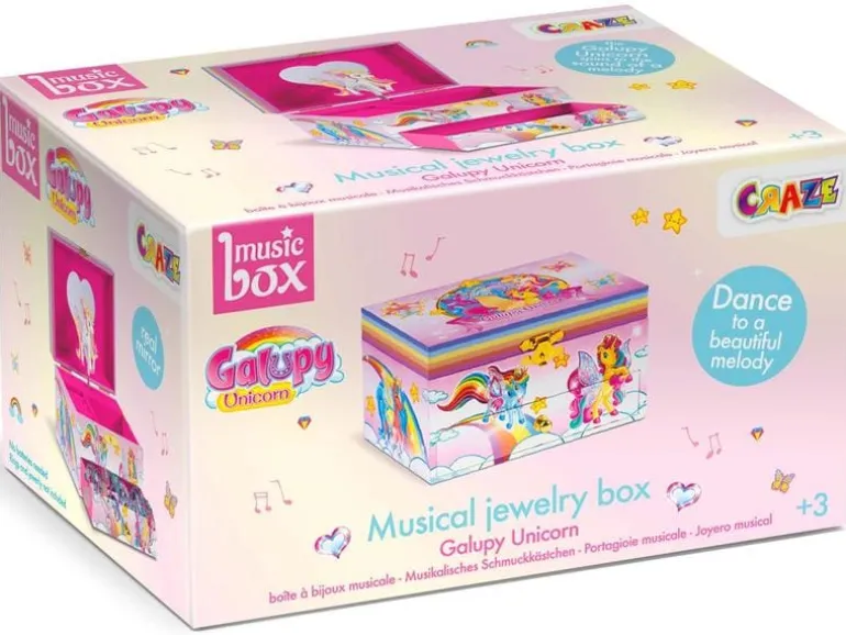 Craze Musikspieldose Galupy Unicorn