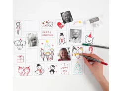 Creativ Company Adventskalender Uni 5 Stück