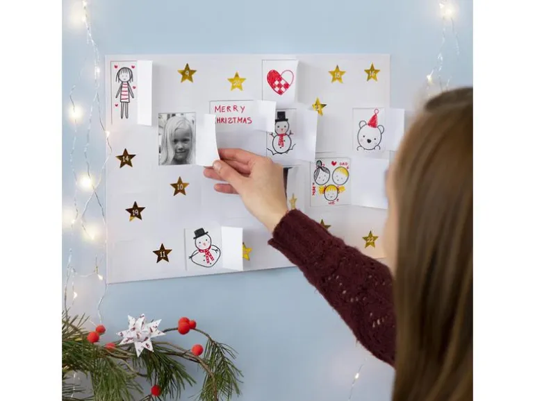 Creativ Company Adventskalender Uni 5 Stück