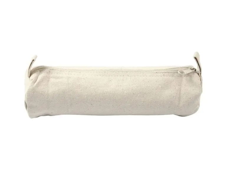 Creativ Company Baumwoll-Schreibetui 6 x 20 cm Baumwolle, Beige