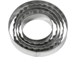 Creativ Company Guetzli-Ausstecher-Set 8 cm 5 Stück, Kreise
