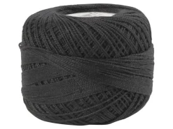 Creativ Company Näh- und Stickgarn Schwarz, 20 g