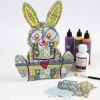 Creativ Company Osterobjekt 18 x 2.5 cm Hase, Braun, 1 Stück