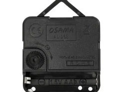 Creativ Company Uhrwerk Schwarz, max. Plattenstärke: 6 mm