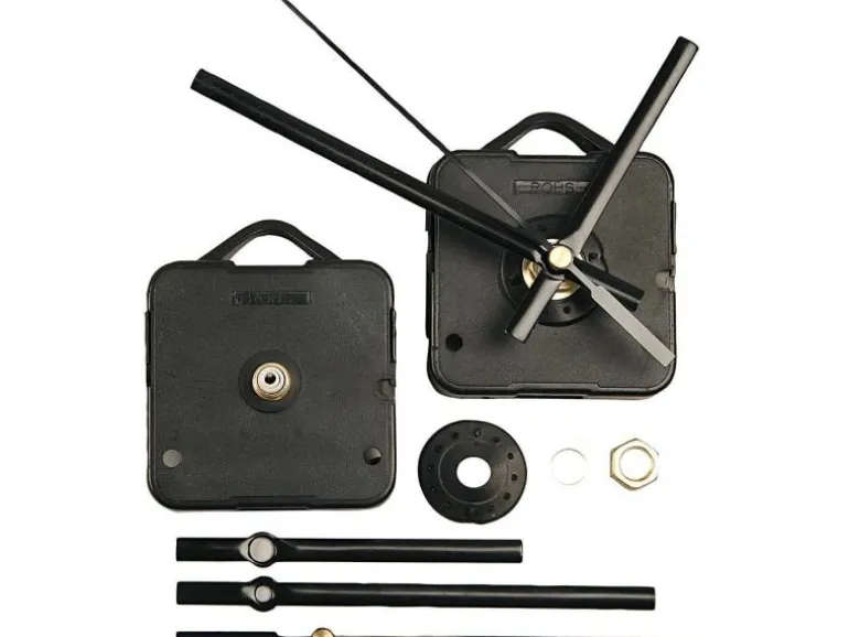 Creativ Company Uhrwerk Schwarz, max. Plattenstärke: 6 mm