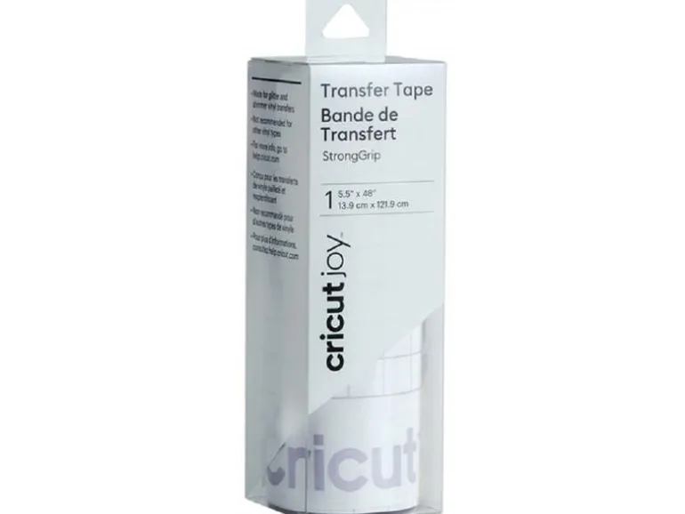 Cricut Joy StrongGrip Transferfolie 13.9 x 121.9 cm, Transparent