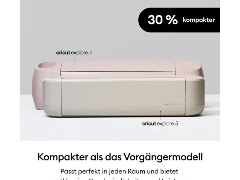 Cricut Schneideplotter Cricut Explore 5 + Essential-Bundle, Beige
